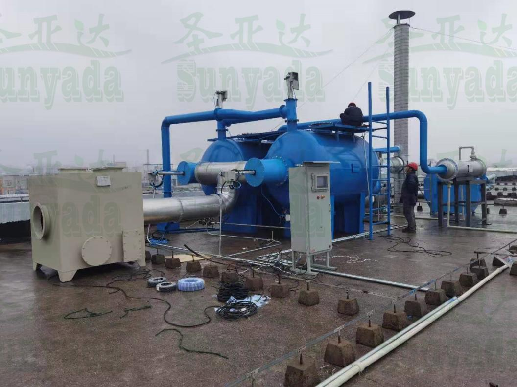 活性炭吸附+蒸汽脱附冷凝回收装置